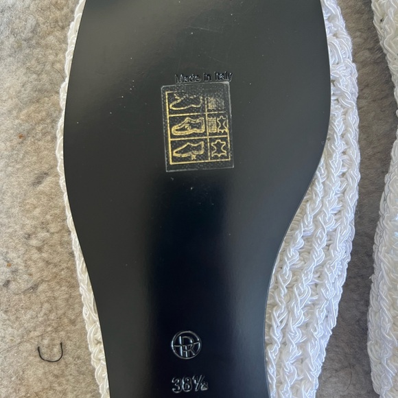 THE ROW WHITE CROCHET FLATS - Picture 5 of 6